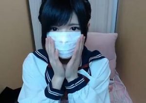 【ライブチャット×JK】清楚系女子〇生が発育途中の美乳を晒すロリ配信♡SS級JKのエロさが最高ｗｗｗ
